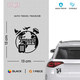 Wanderlust Traveller Emblem for Cars